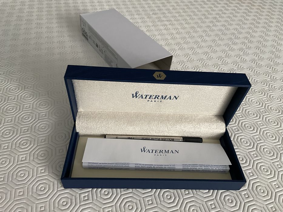 Caneta Waterman Paris (Nova / Imaculada) – C/ Estojo Original