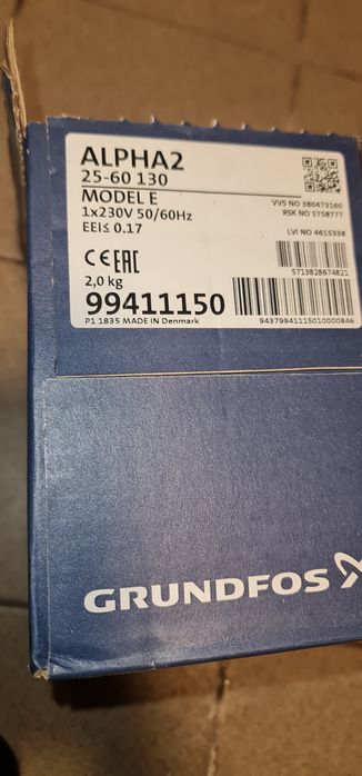 Pompa grundfos alpha2  25 60 model 130