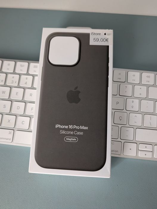 Capa Silicone Magsafe para Apple iPhone 16 pro max