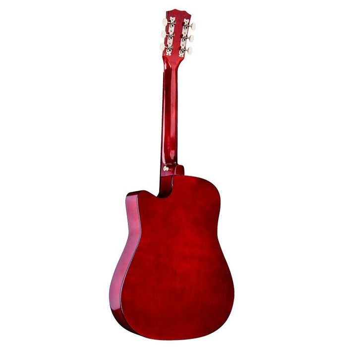 Zestaw Gitara Akustyczna Gitarowy Pokrowiec + struny + stojak