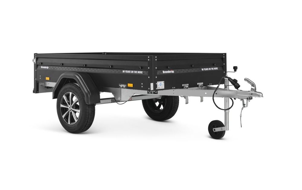 Brenderup 1205S BLACK LIMITED EDITION 750kg 203x116x35 PRZYCZEPA NOWA! HIT!  Edycja limitowana; 90 lat marki; Alufelgi; LED