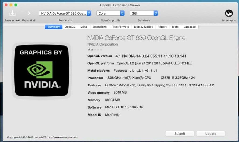 Apple MacPro GT630 2GB , 4K, Metal