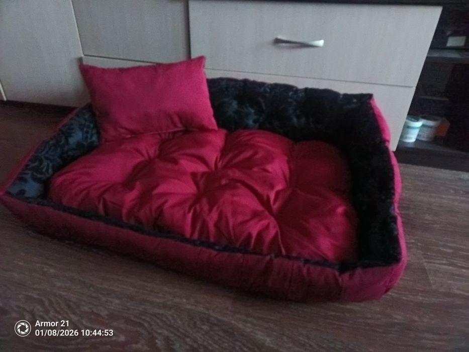 Лежак самопошив для крупных пород собак