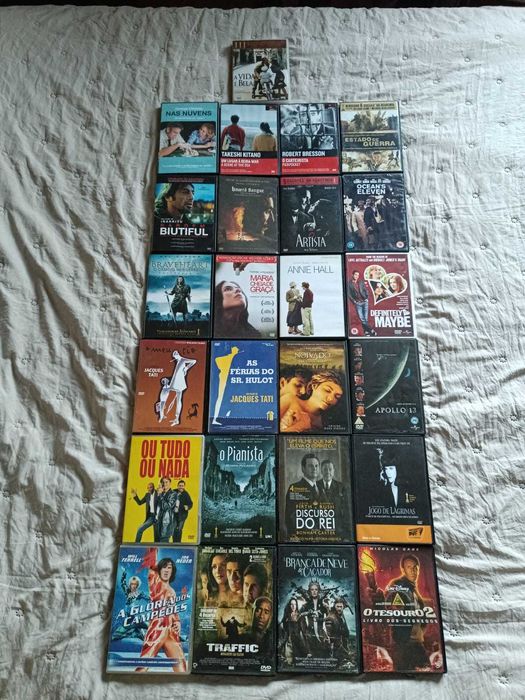 DVDs de grandes filmes de 1€ a 3€