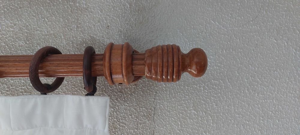 6 varões para cortinados