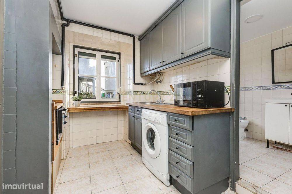 Apartamento T1 Mobilado, Alcântara, Arrendamento de Longa Duração