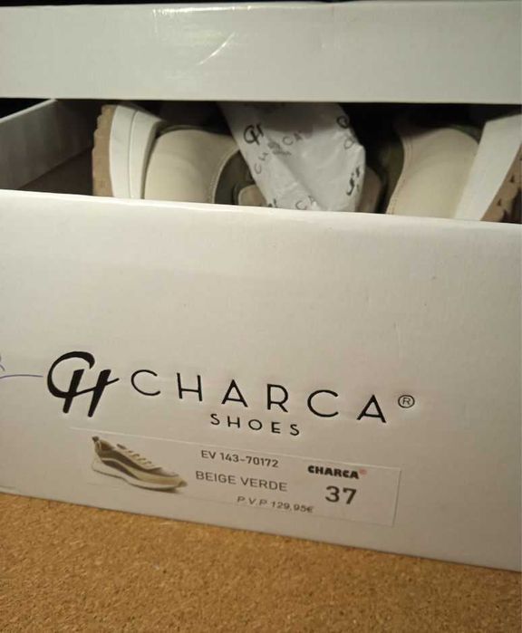 Sapato Charca Tamanho 37 - Envio Gratis