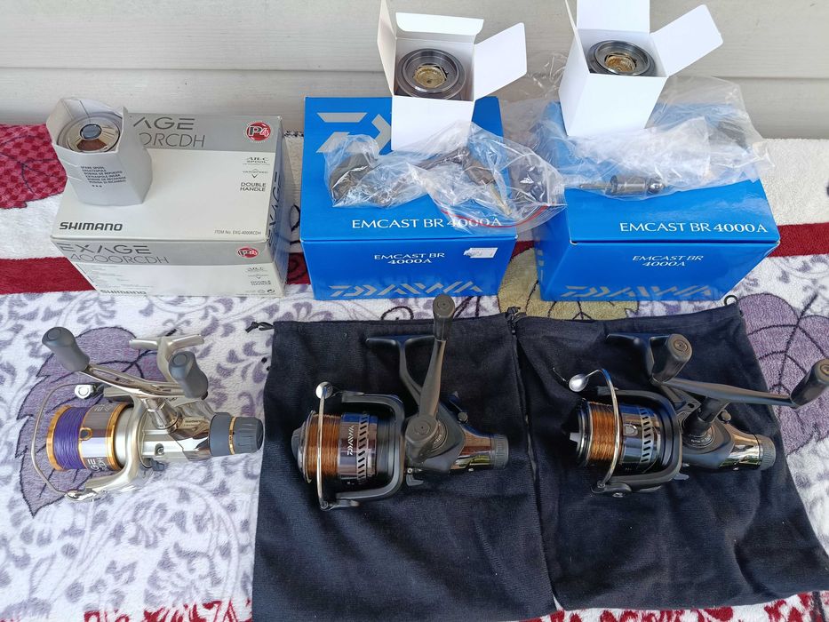 Daiwa Emcast BR 4000A ShimanoExage 40000 RCDH