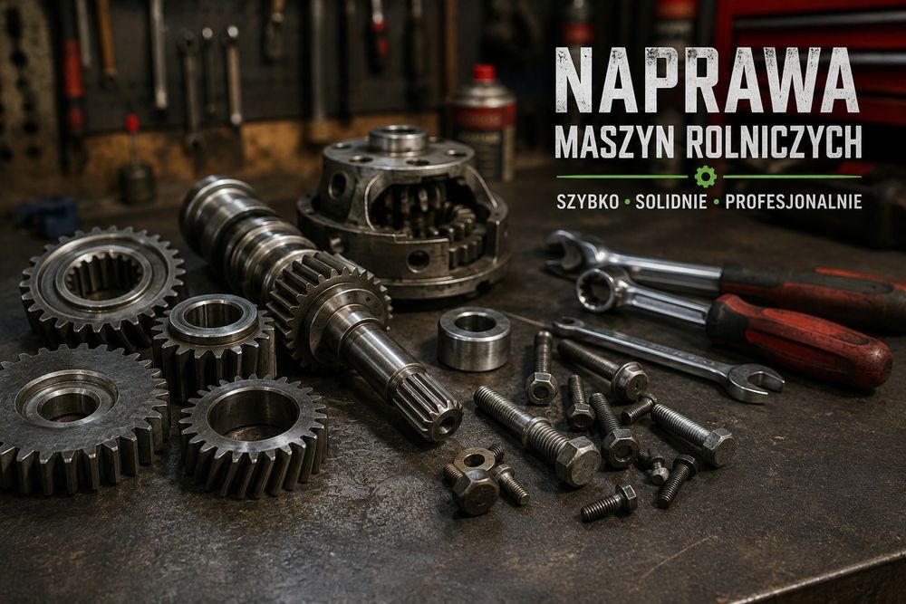 Usługi naprawy maszyn rolniczych