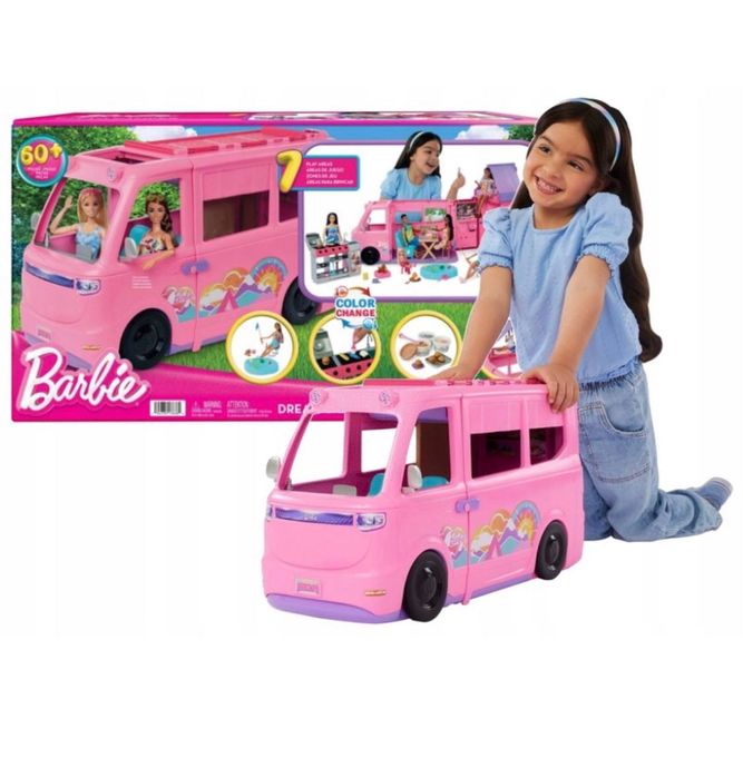 Новий оригінальний автобус Barbie , Кемпер, будинок на колеса. Mattel