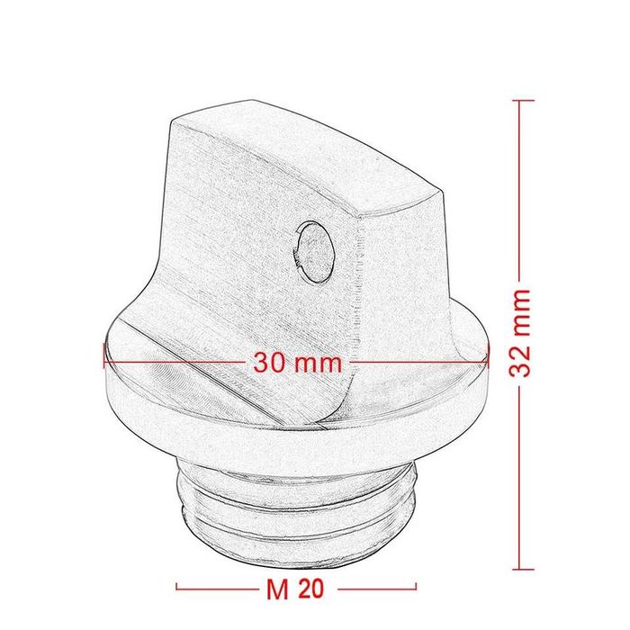 Tampão do óleo moto Universal