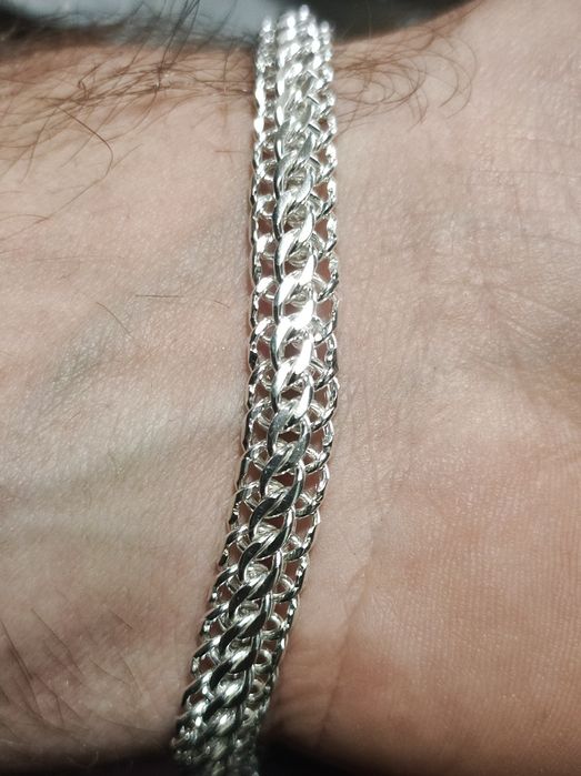 Браслет серебро Питон 925 проба