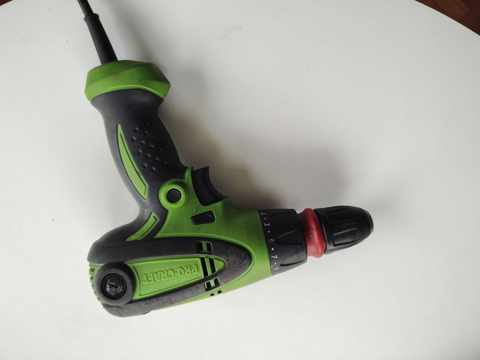 Дрель Шуруповерт Сетевой ProCraft PB1200DFR Съёмный патрон