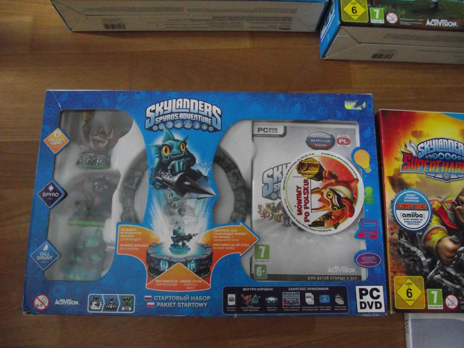 Ps3, ONE, Wii, WiiU, Pc skylanders gra, figurki, portal