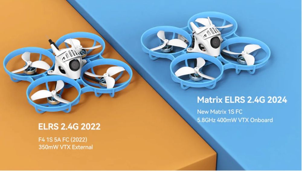 Meteor75 pro [Новий] 2025 5in1 Matrix (6 бат+зарядка) ELRS Betafpv 65