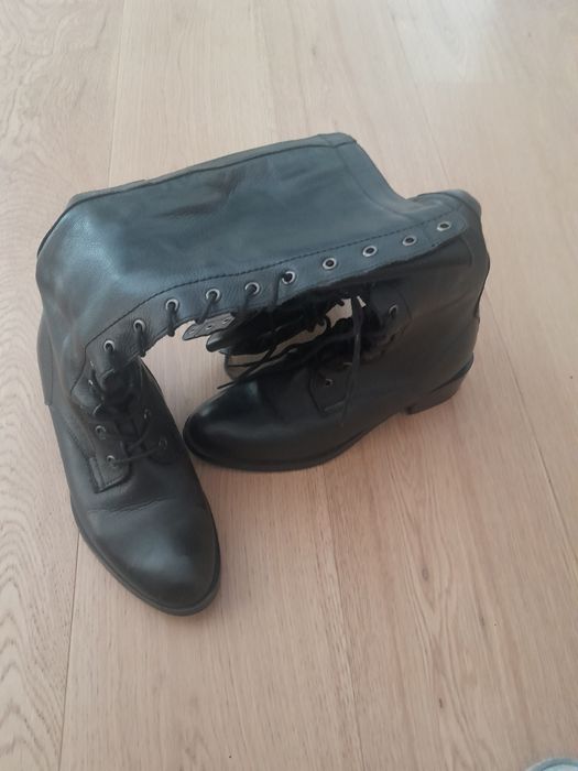 Skórzane buty Venezia