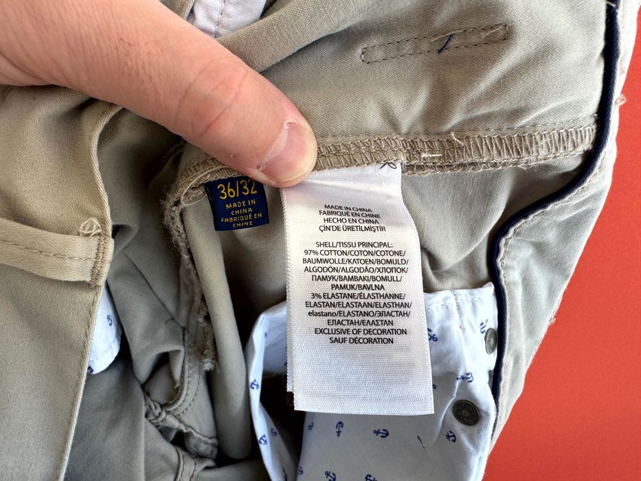 Polo Ralph Lauren Оригінал чоловічі брюки штани чиноси розмір 36