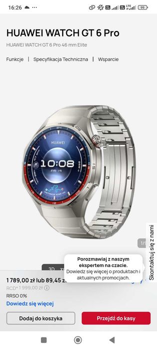 Huawei GT 6 Pro Nowy