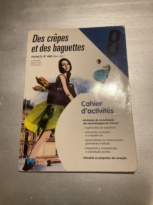 Livros de francês de 5, 7 e 8 anos