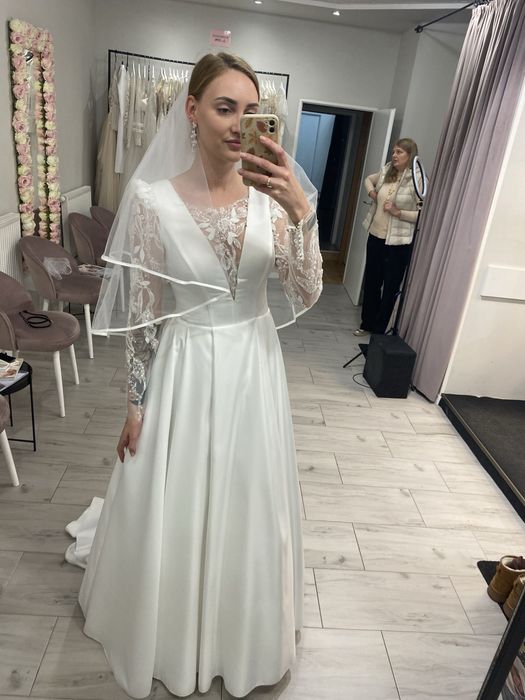 Suknia slubna uzywana 1 raz