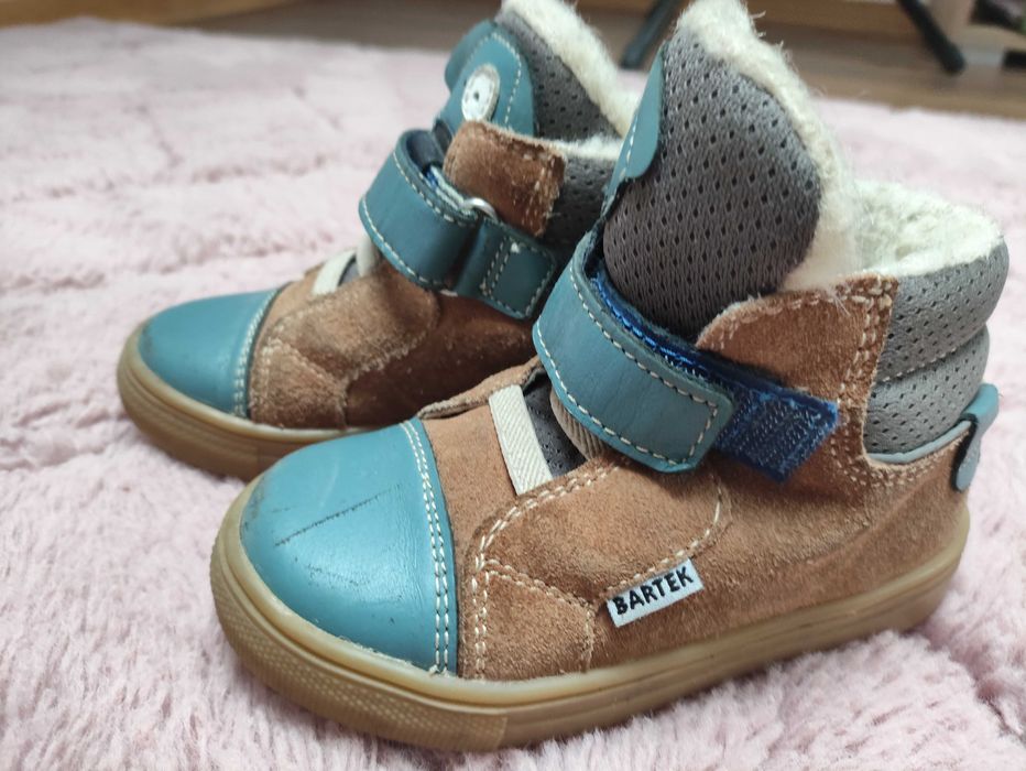Buty zimowe chłopięce skórzane Bartek rozmiar 24