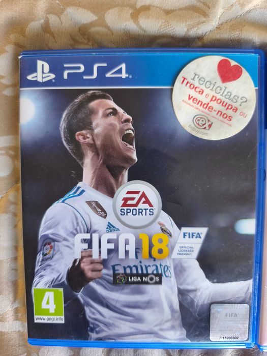 PS4 FIFA 17 / 18 e /22 ps4 mídia física