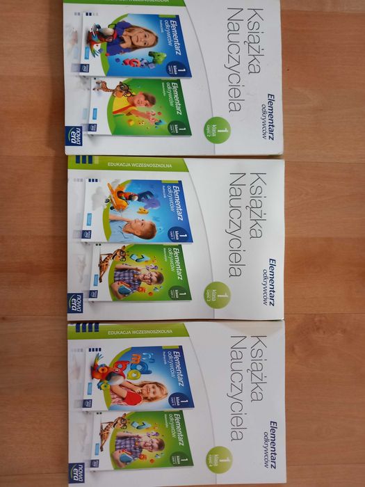 Elementarz odkrywców książka nauczyciela klasa 1 część 2, 3 i 4