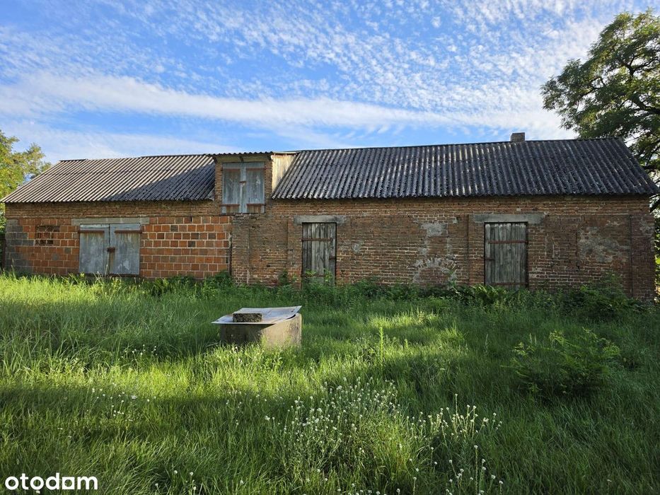 Piękne siedlisko - dom i budynek gosp. przy DW270, działka 2,2 ha