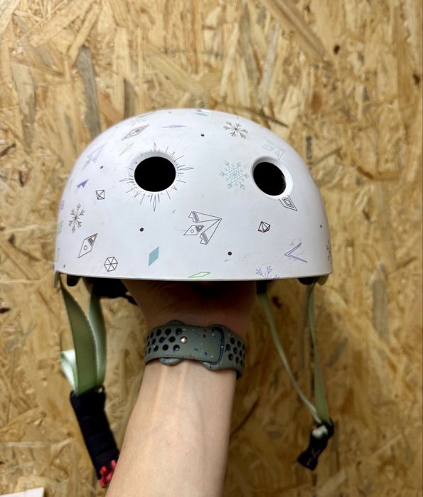 Kask, rowerowy na hulajnogę Frozen Anna Elsa skate