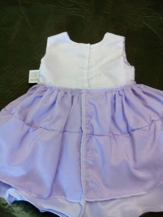 Платье для принцессы на 6-12 месяцев