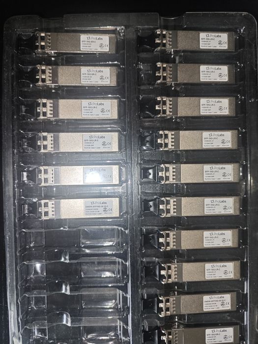OPORTUNIDADE: Lote de Módulos SFP+ 10G ProLabs LR e DWDM
