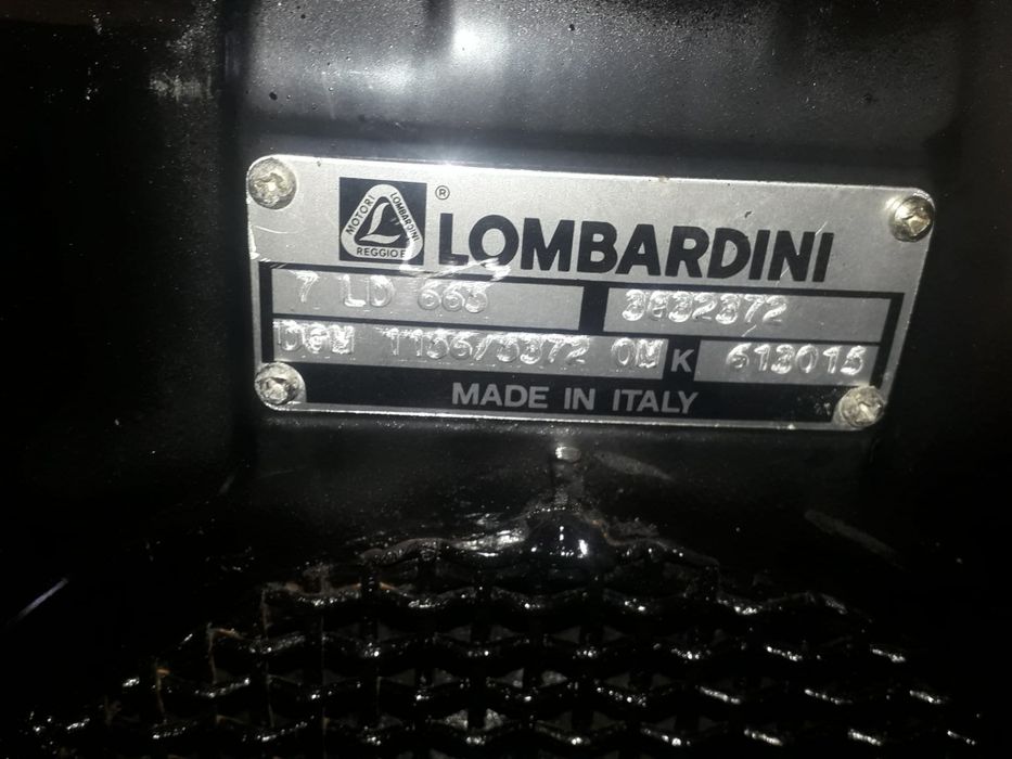 Motor a gasoleo lombardini 14cv com arranque eletrico