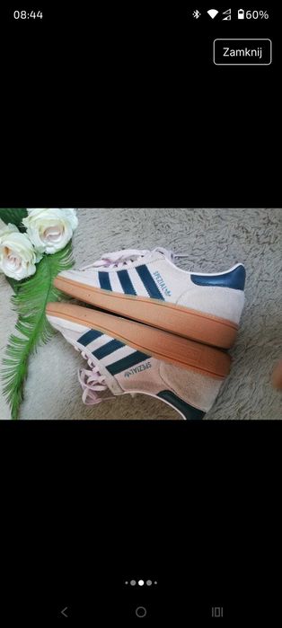 Adidas Handball Spezial Clear Pink Arctic Night roz. 38