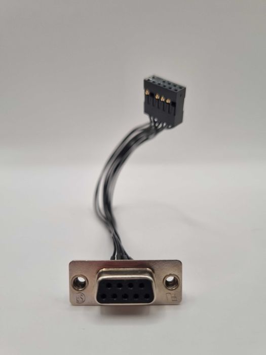 Adapter COM RS232 DB9 do płyty głównej - przewód 10-pin