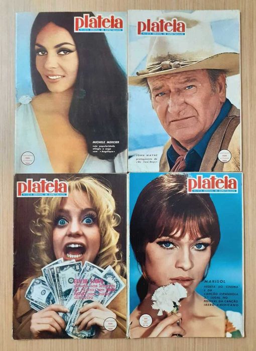Revistas Plateia de 1972 a 1973 (Lote 7)