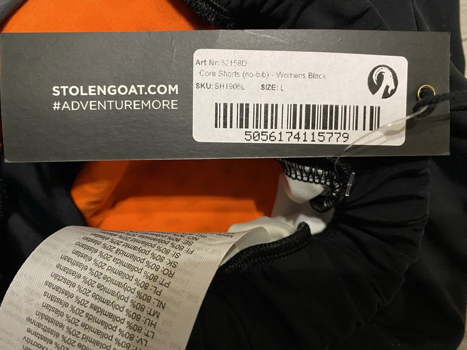Велосипедки, шорти stolen goat core shorts (no-bib)-womens нові