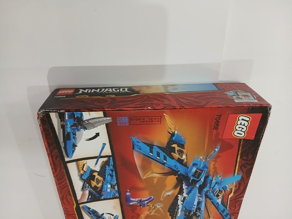 Nieotwarte Lego Ninjago 70668 Burzowy myśliwiec Jaya