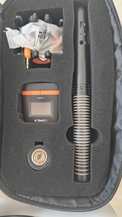 Microfone Video  Shotgun Comica VM40
