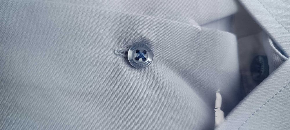 NOWA koszula męską z krótkim rękawem " Wólczanka" kołnierzyk 39