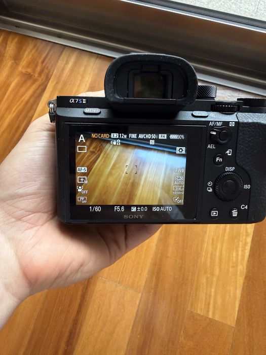 Câmara Full Frame Sony A7s II + duas baterias