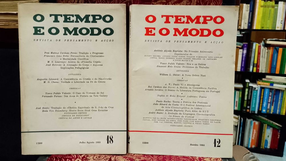 O Tempo e o Modo Nº 18 - 1964