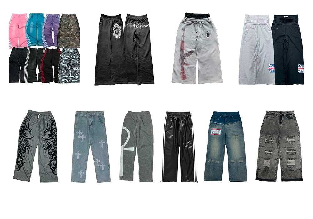 Mirror Black Trackpants balenciaga, numbernine, LGB rafsimons, ERD