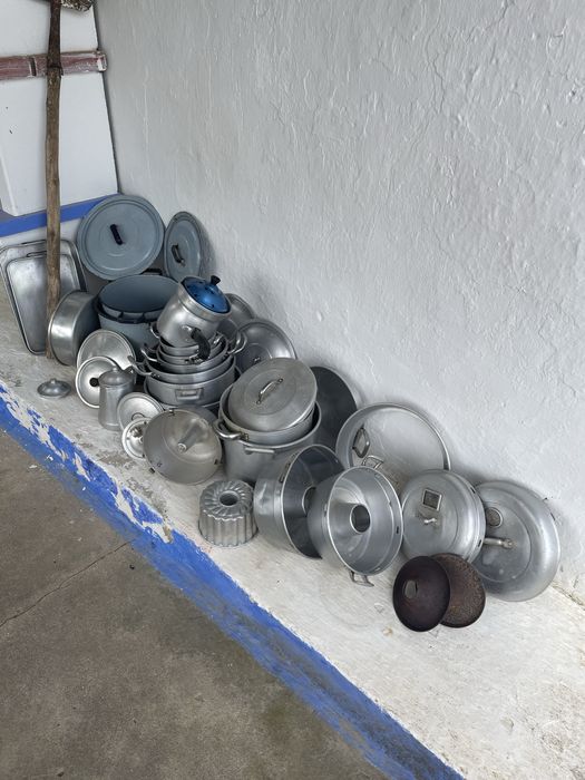 Lote de panelas aluminio