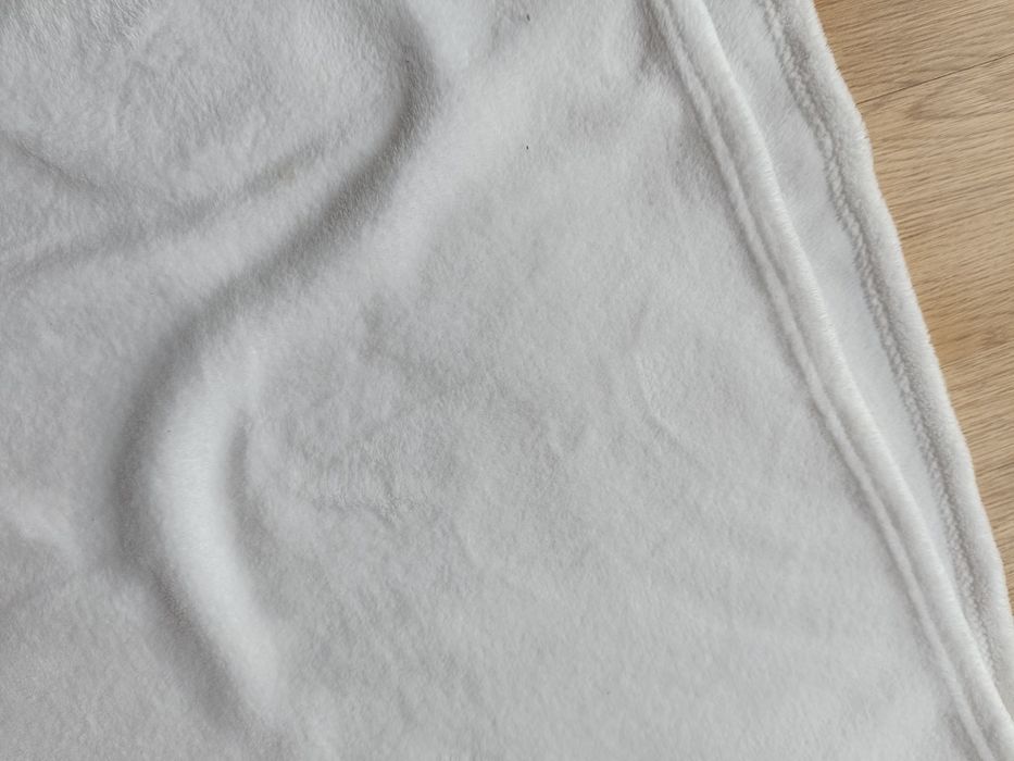 Koc polar biały xxl