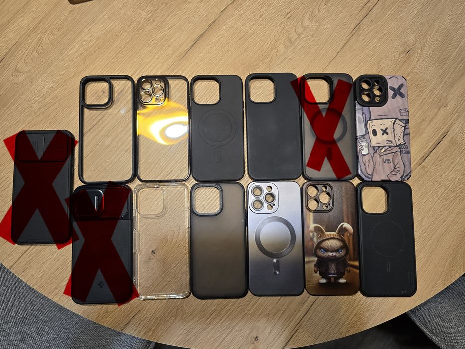 10 szt. Etui do iphone 14 pro max