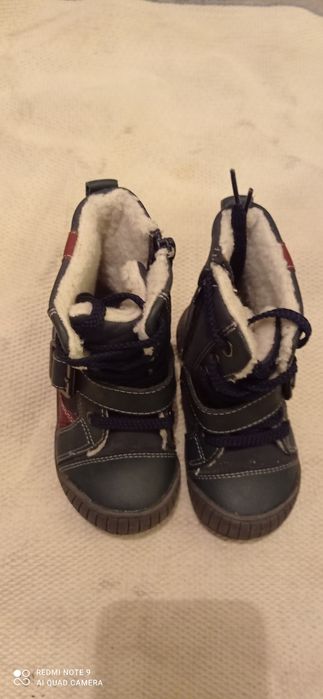 Buty trapery chłopiec 21 ocieplane