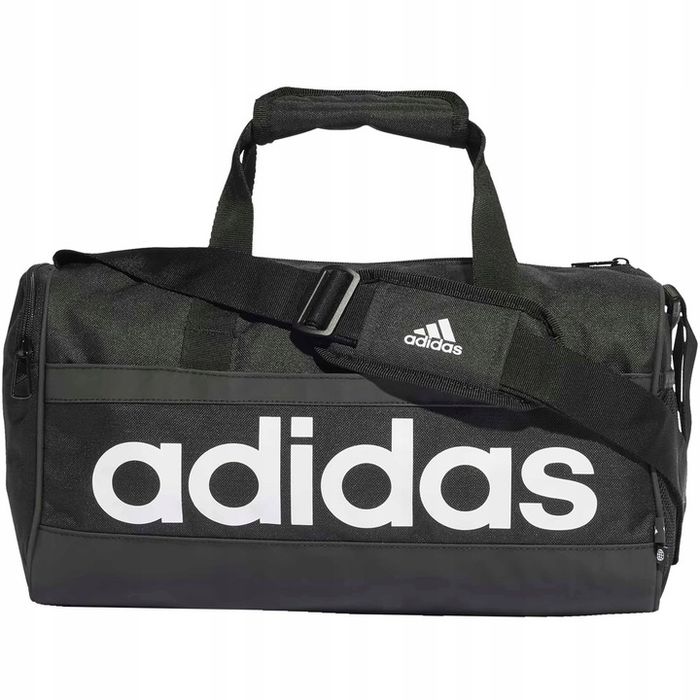 Adidas Linear Duffel Xs Ht4744 Torba Sport Trening Czarna Extra Small