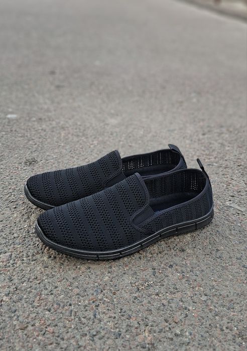 Мужские слипоны мокасины Gipanis из текстиля