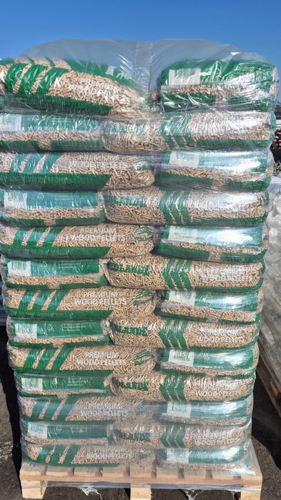 Pellet Drzewny Sosnowy EN Plus A1 EE007 024   975kg. jasny