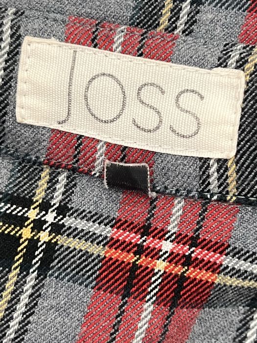 Фланелева сорочка в клітинку joss